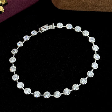 DoucePerle™ S925 Silver Bubble Diamond Bracelet