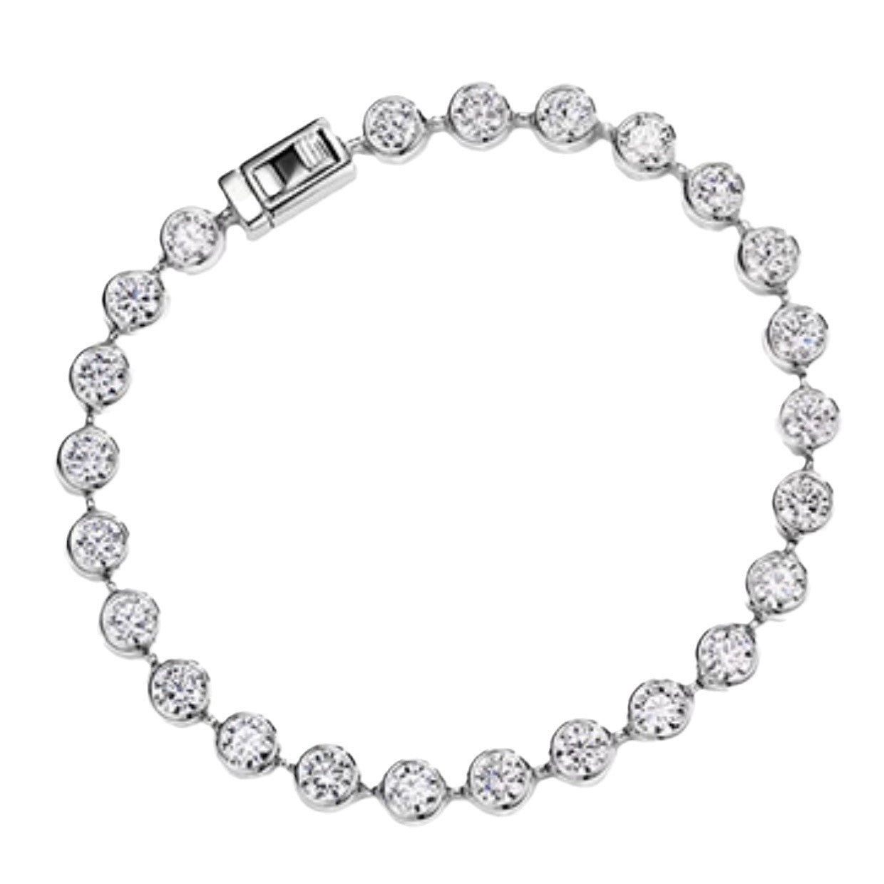 DoucePerle™ S925 Silver Bubble Diamond Bracelet