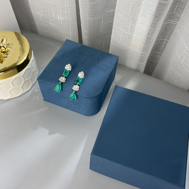 S925 Rose & Camellia Earrings