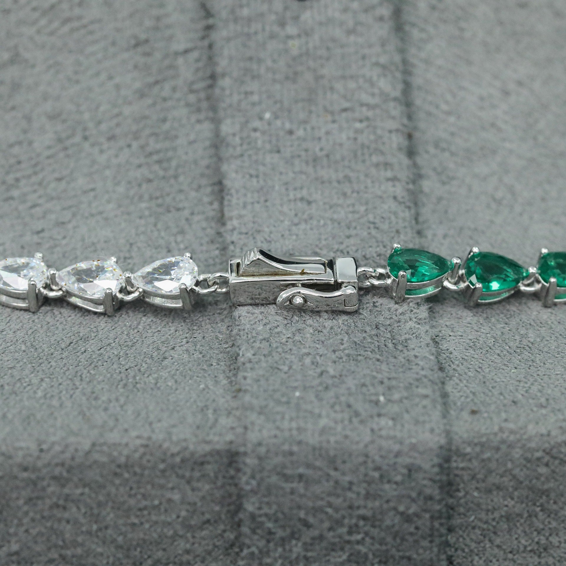 Serpentina™ 925 Gold-Plated Emerald Drop Y-Necklace
