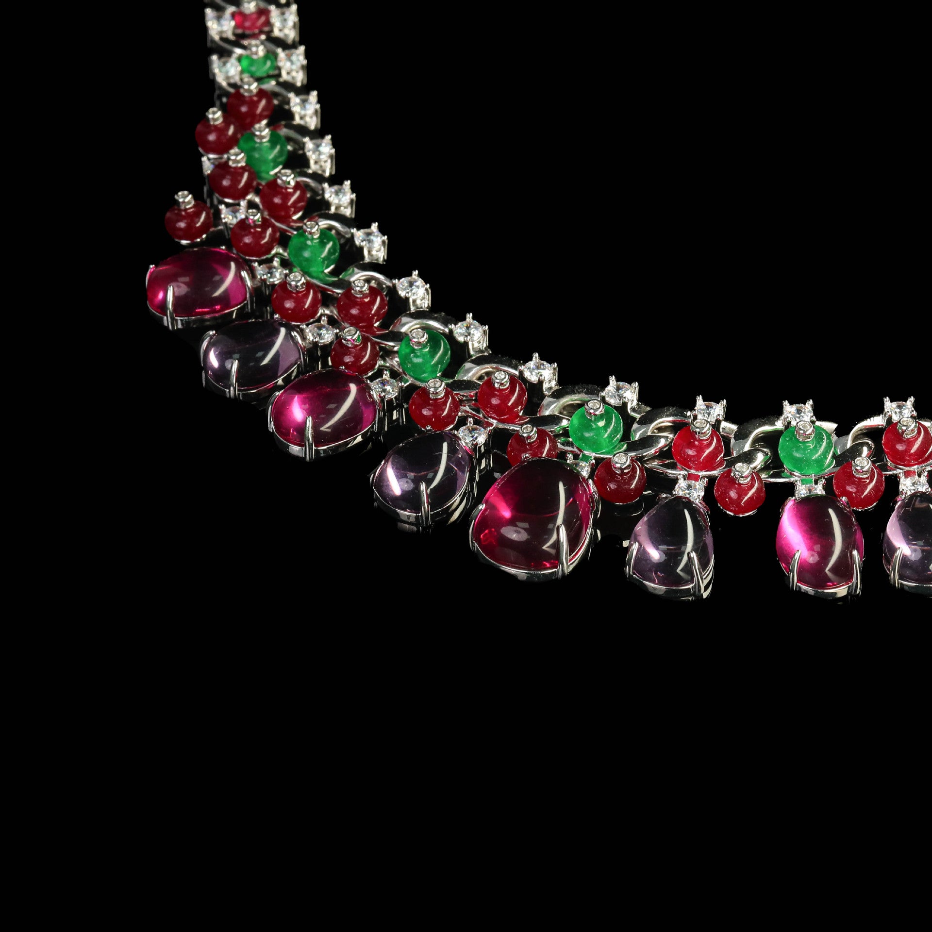 Golden Fruit Amulet Necklace
