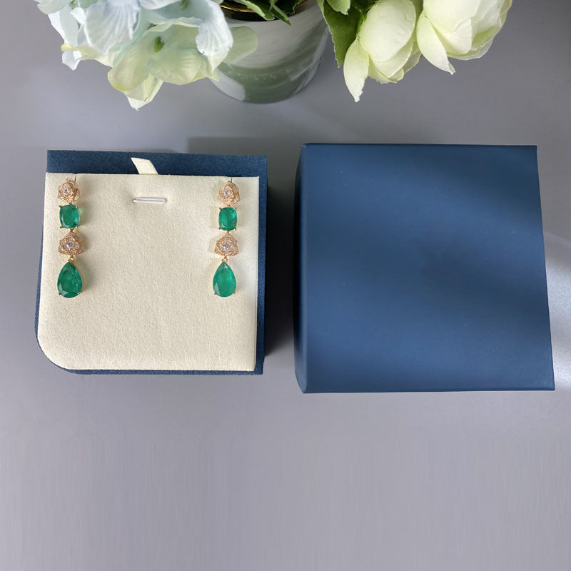 S925 Rose & Camellia Earrings