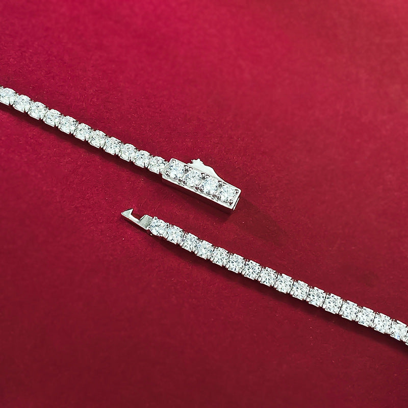 Élan Y-Drop Necklace – 925 Silver Elegance for Modern Women