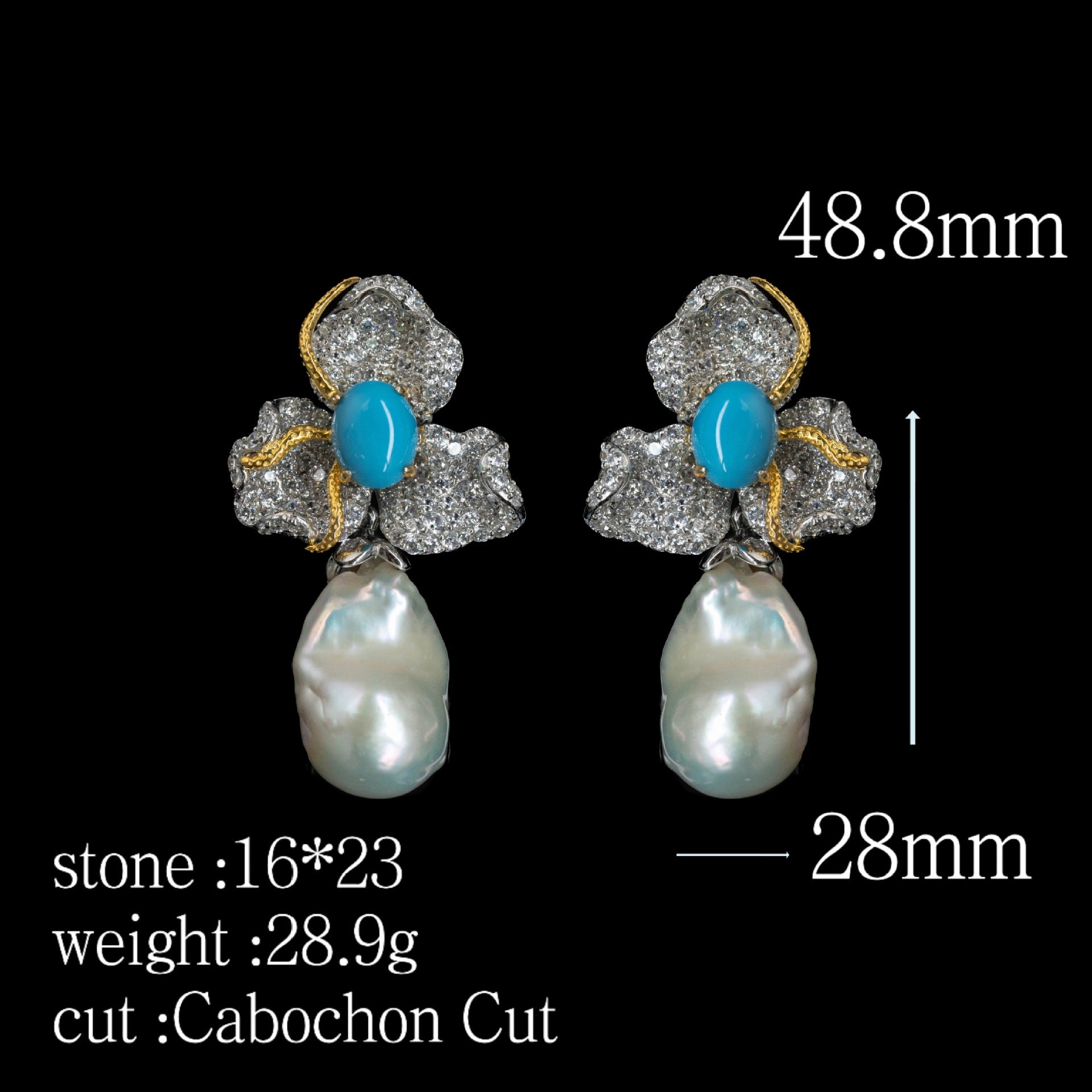 Orchid Coral Drop Earrings