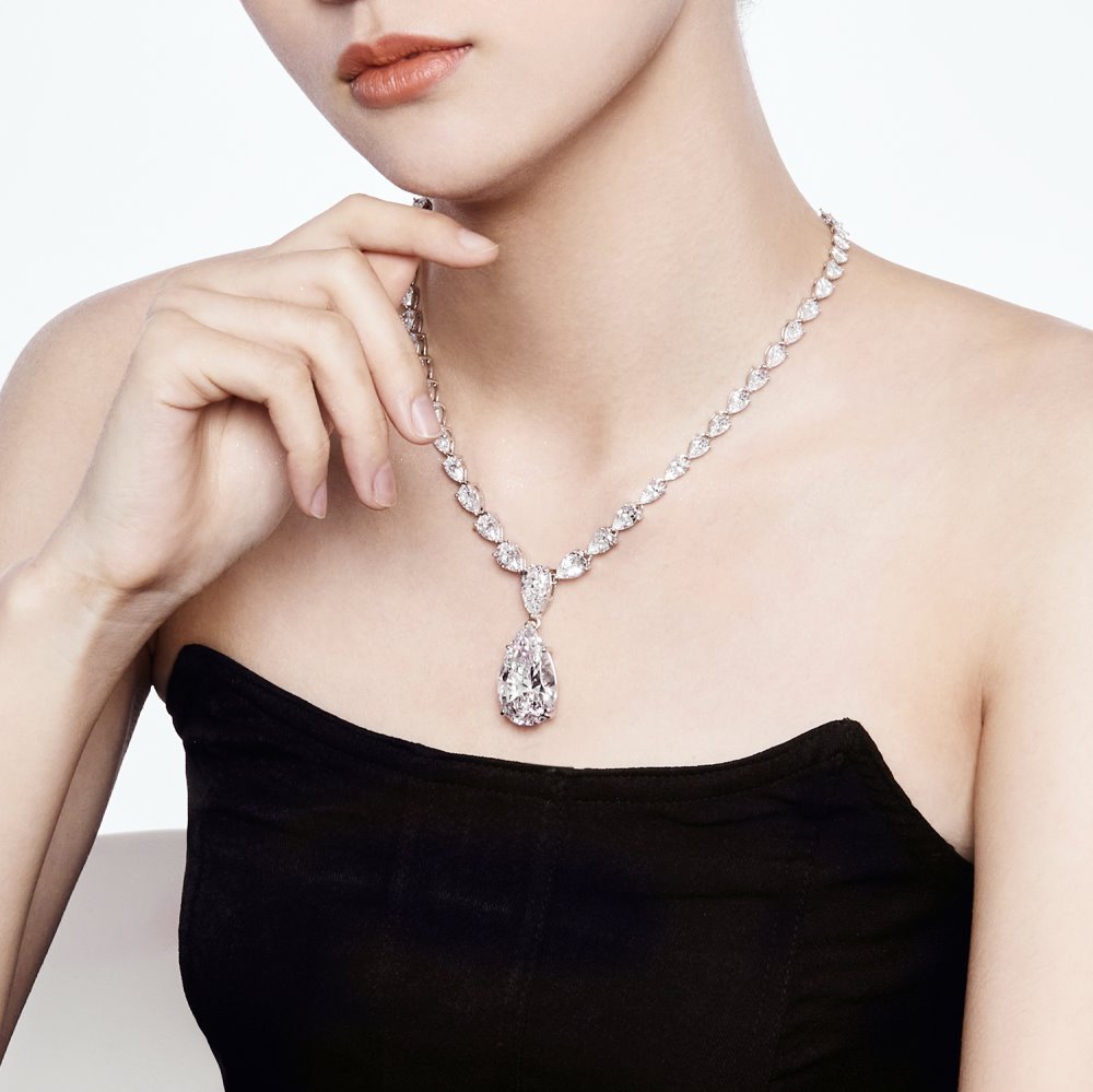 Luxury Teardrop S925 Silver Necklace