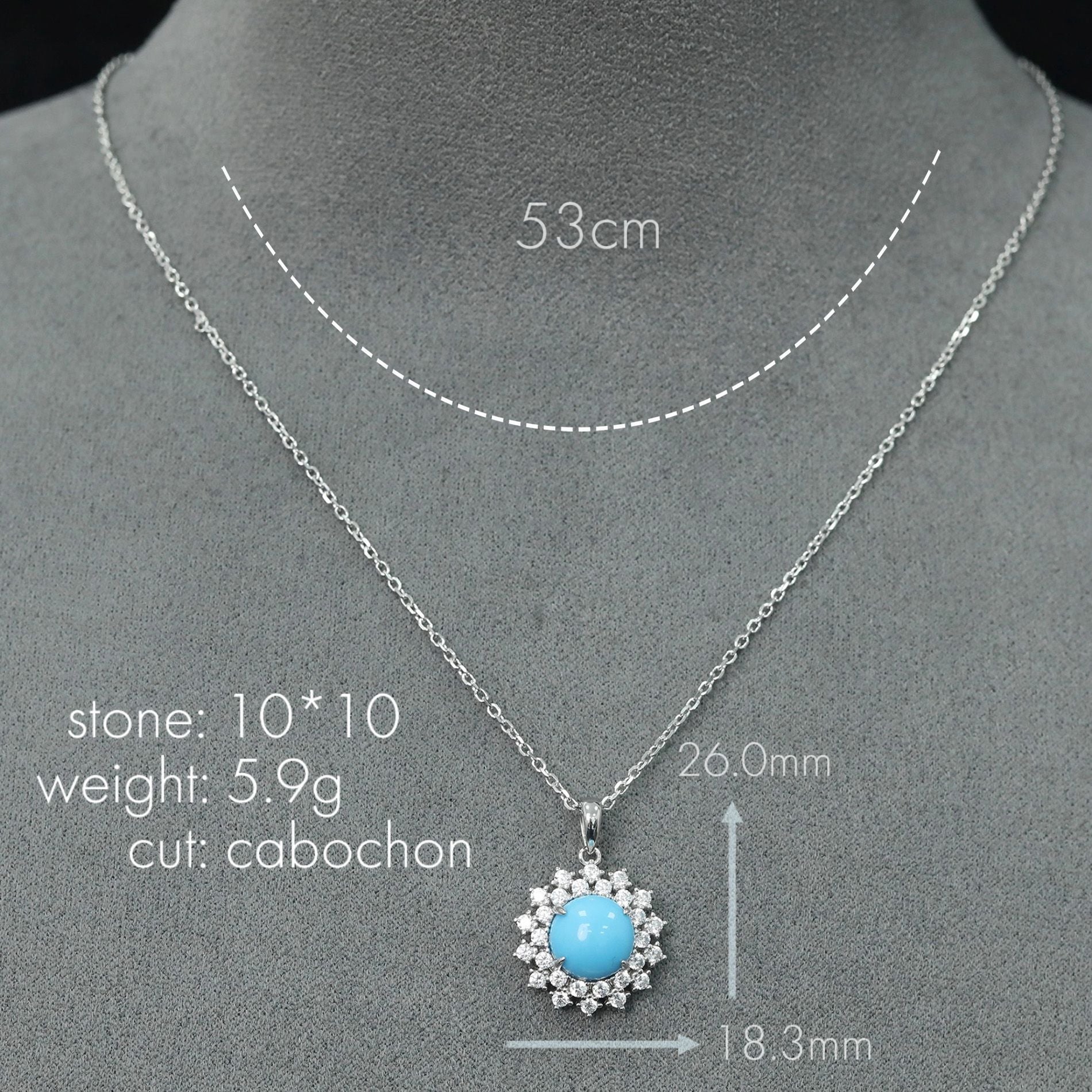 Aurelia™ 925 Gold-Plated Blue Topaz Necklace