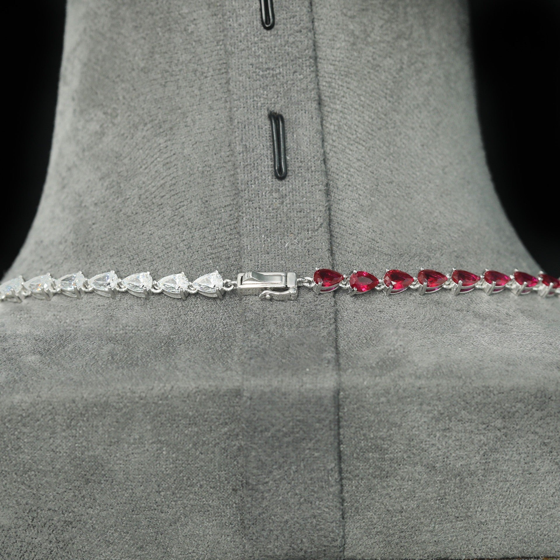 Serpentina Rouge™ 925 Gold-Plated Ruby Y-Necklace