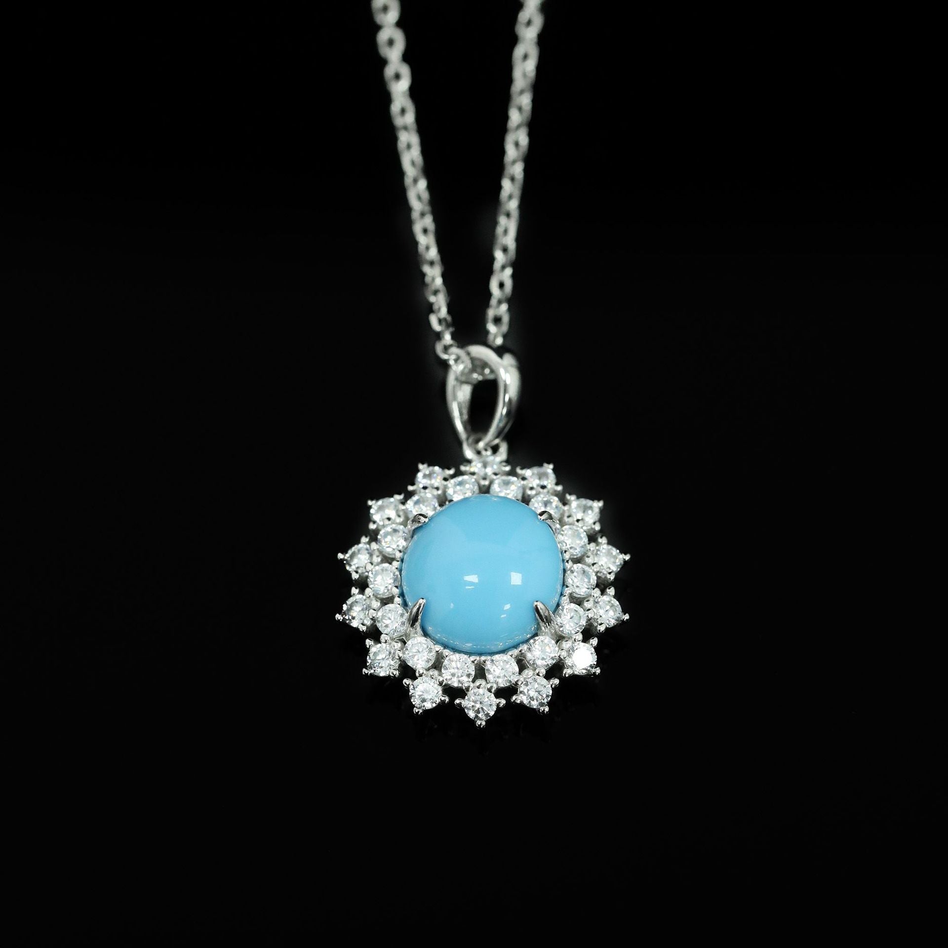 Aurelia™ 925 Gold-Plated Blue Topaz Necklace