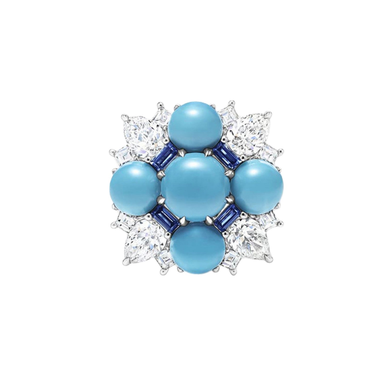 Serein™ 925 Gold-Plated Blue Topaz Ring