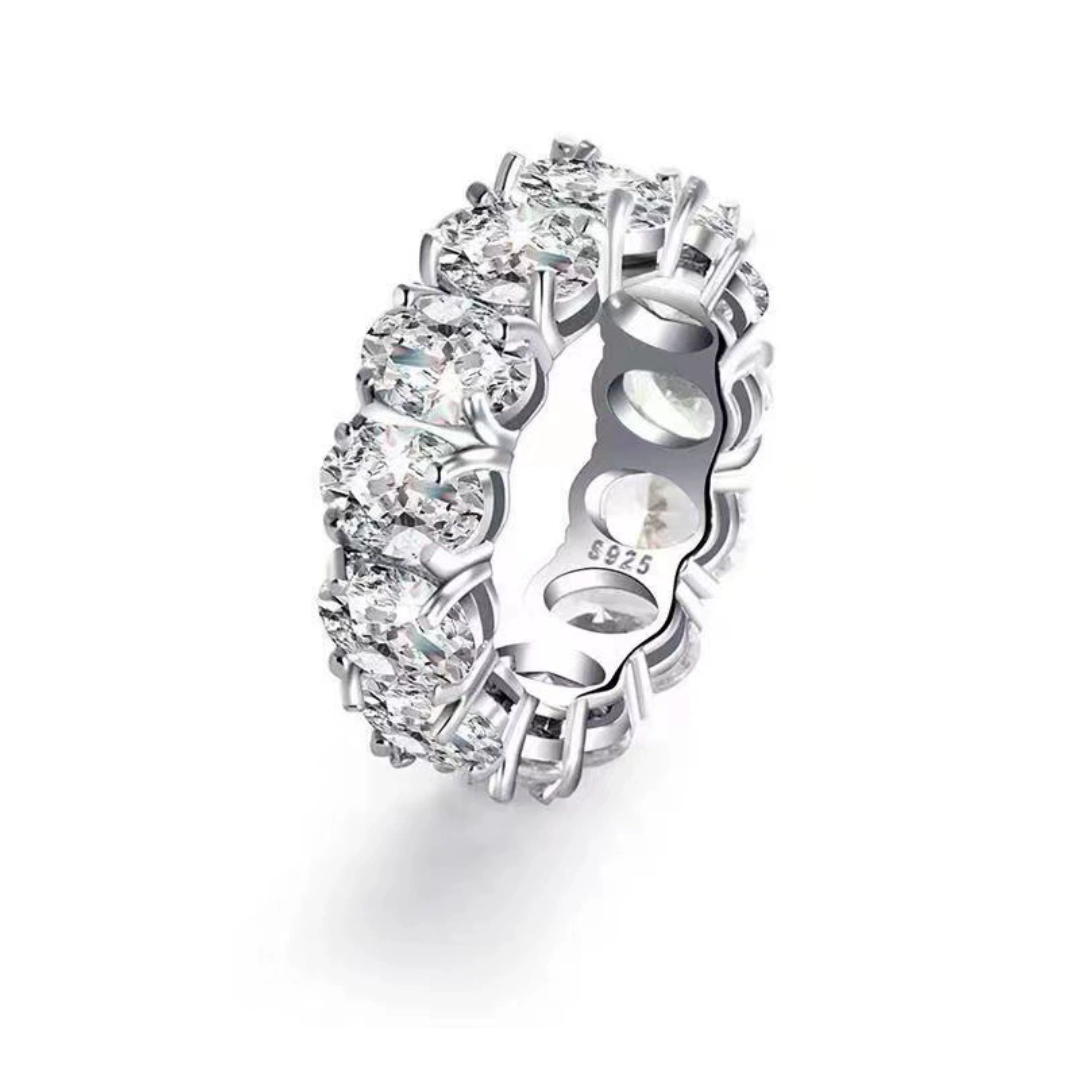 Modern Unity Ring 925 Silver Band